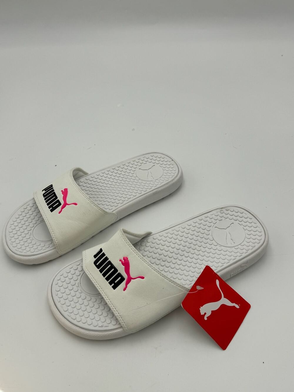 NWT Puma Women's Size 8 Cool Cat Slides White